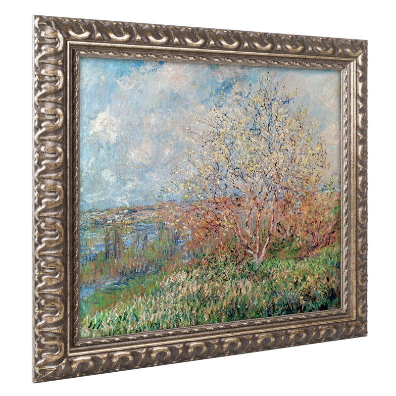 Charlton Home® Spring 1880 Framed On Canvas by Claude Print